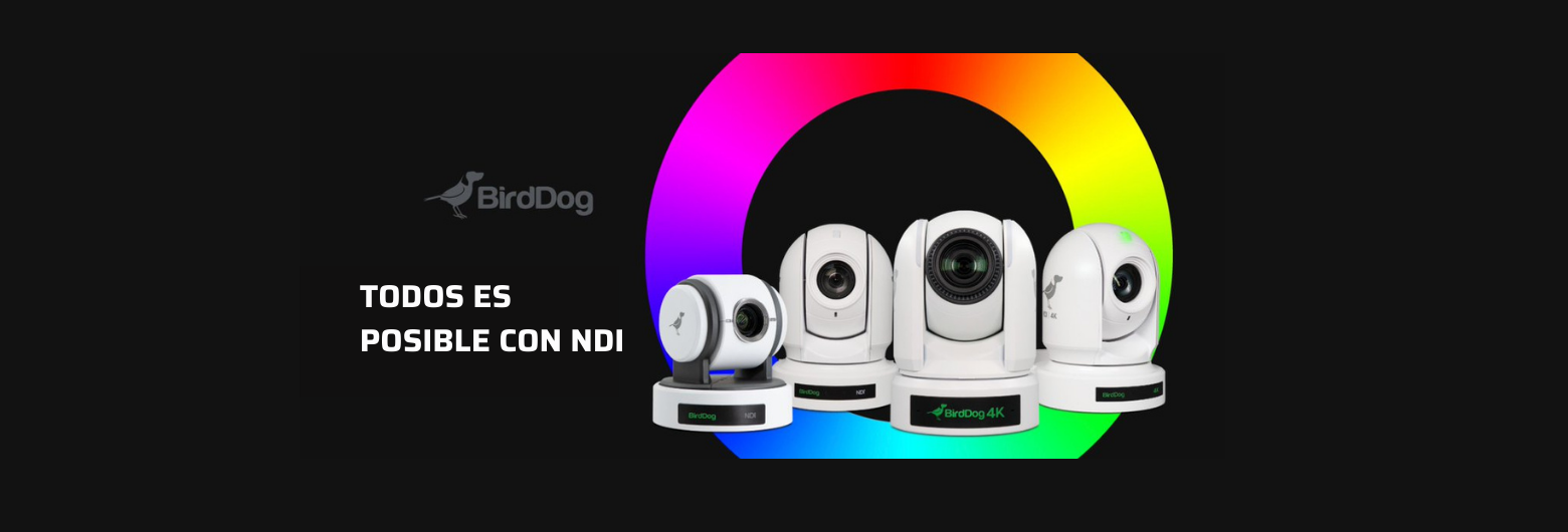 Cámaras PTZ de BirdDog con integración a NDI