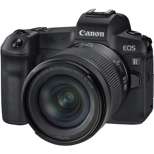 Cámara sin espejo Canon EOS R con lente de 24-105 mm f/4-7.1