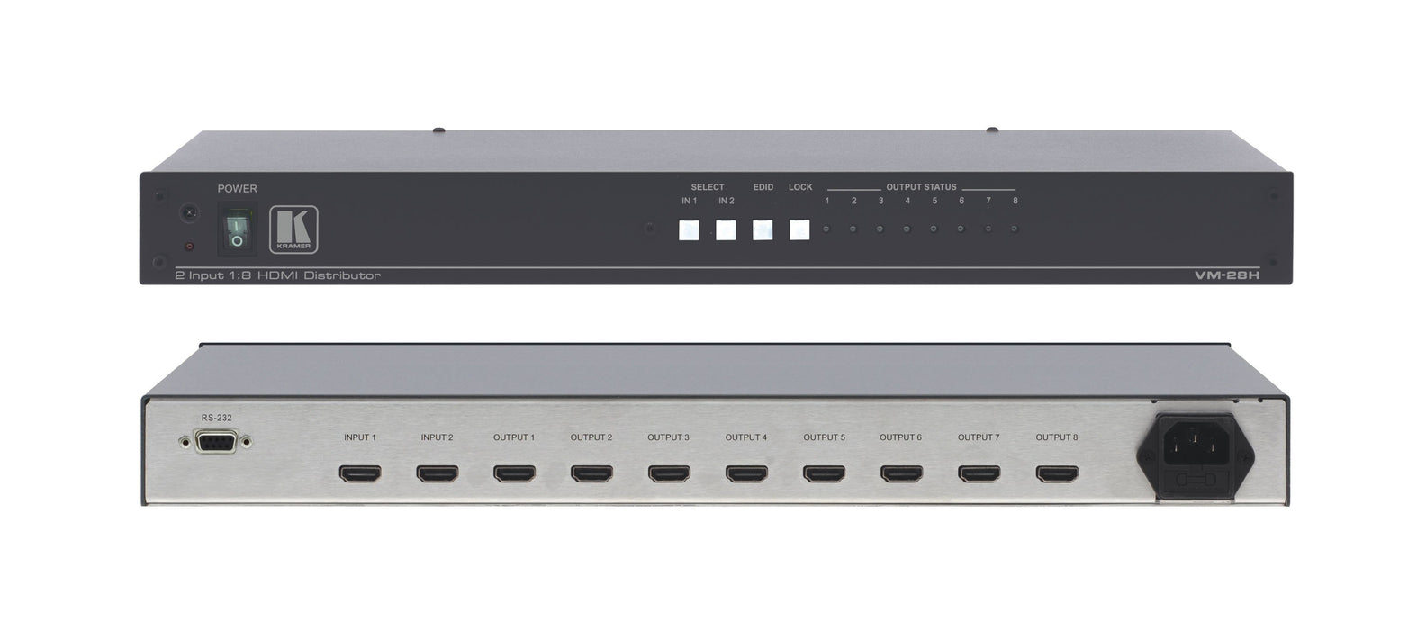 Switcher 2x1: 8 HDMI