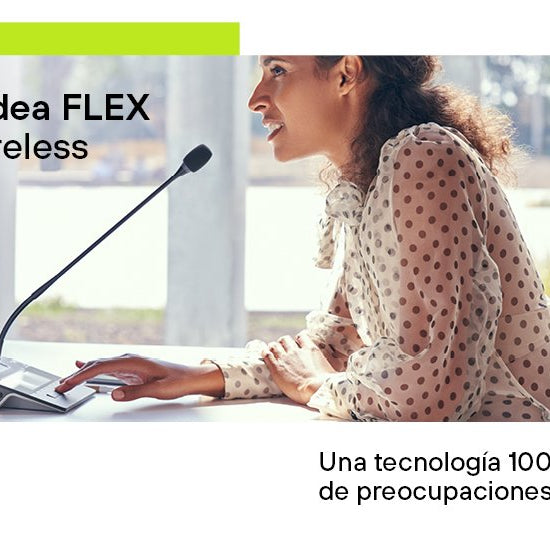 Televic Conference mejora el futuro de las reuniones con audio inalámbrico