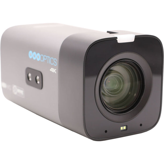 Cámara PTZOptics Studio 4K con zoom óptico de 20x (gris)