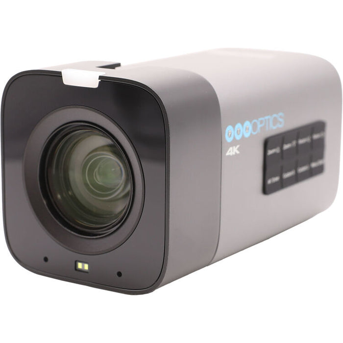 Cámara PTZOptics Studio 4K con zoom óptico de 20x (gris)