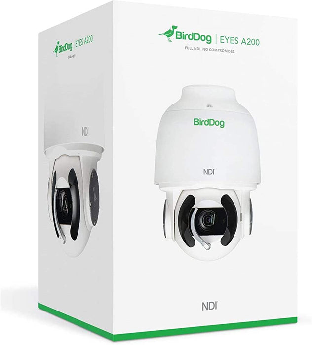 BirdDog A200 Gen2 1080p SDI/Full NDI PTZ Camera (White)