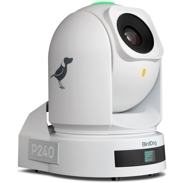 BirdDog P240 40X Full NDI PTZ Camera with HDMI/3G-SDI (Black&White)