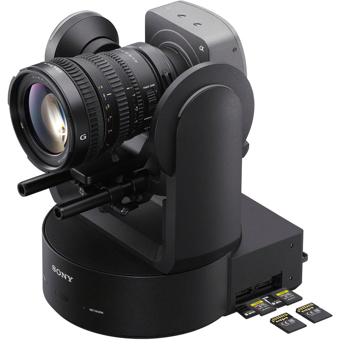 Sony FR7 con lente de zoom de 28-135 mm