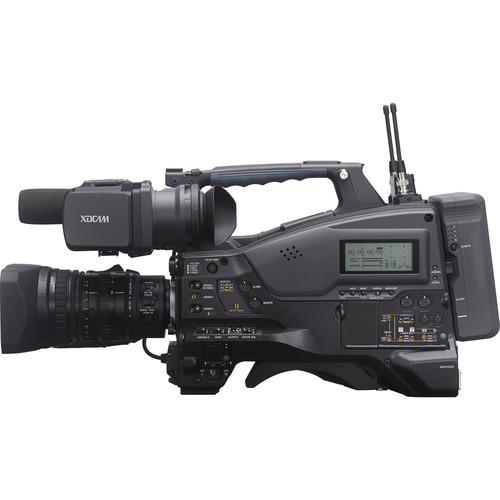 Cámara Sony PXW-X320 XDCAM con memoria de estado sólido y lente de zoom servo Fujinon 16x