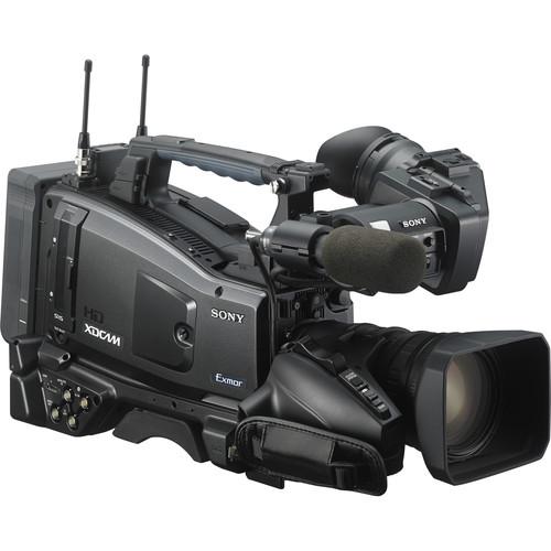 Cámara Sony PXW-X320 XDCAM con memoria de estado sólido y lente de zoom servo Fujinon 16x