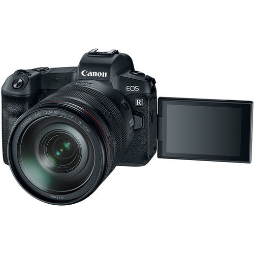 Cámara sin espejo Canon EOS R con lente de 24-105 mm f/4
