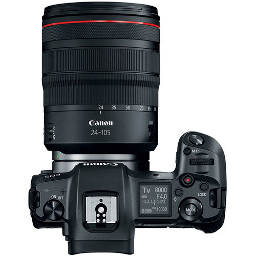 Cámara sin espejo Canon EOS R con lente de 24-105 mm f/4