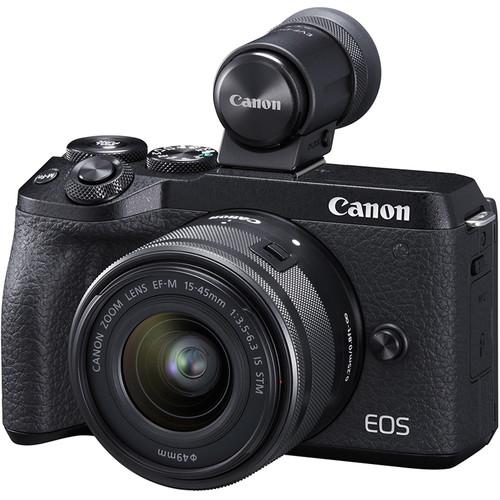 Cámara digital sin espejo Canon EOS M6 Mark II (negro, solo cuerpo)
