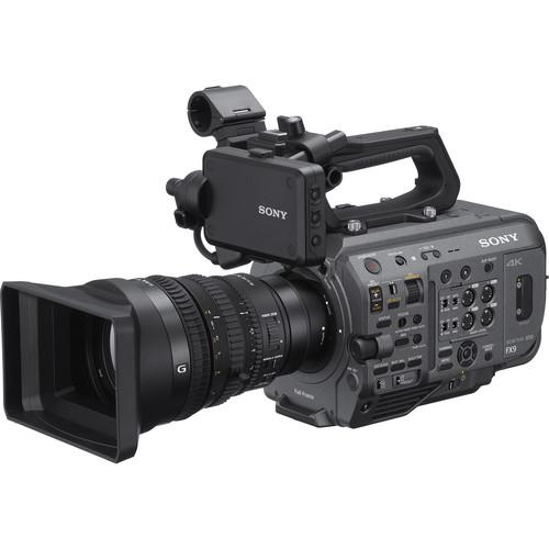 Sony PXW-FX9 con lente 28-135 mm f/4 G OSS