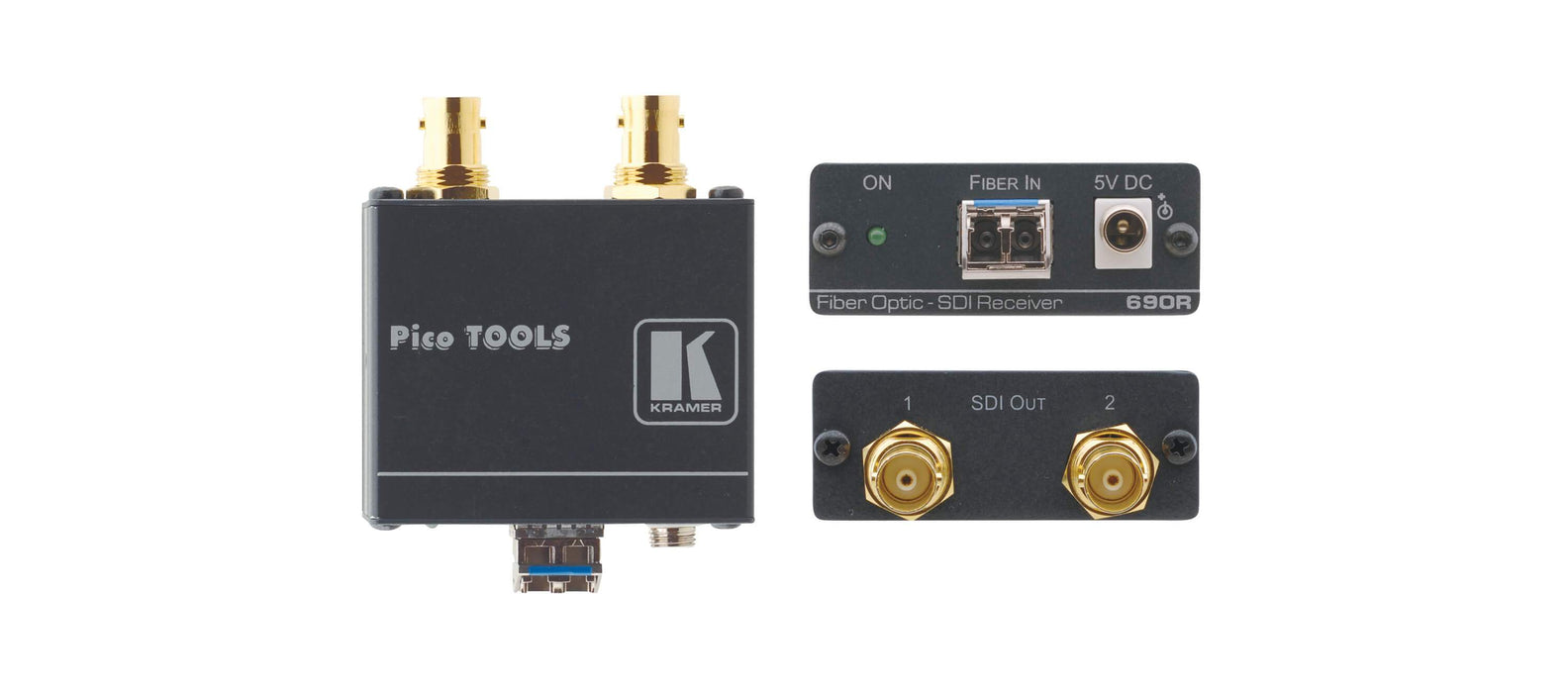 Transmisor / Receptor SDI 2x3G sobre fibra SM Ultra-Reach