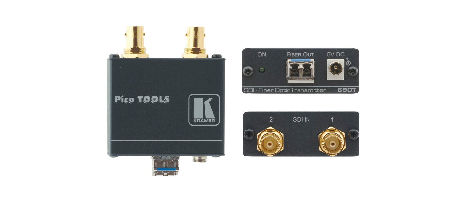 Transmisor / Receptor SDI 2x3G sobre fibra SM Ultra-Reach